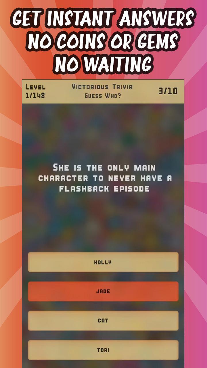 Victorious Trivia Quiz screenshot image 3_Popularmodapk.com