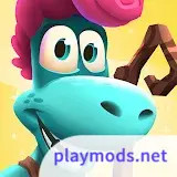 Dino Bash: Travel Through Time<span>(Speed change)</span>2.1.13_Popularmodapk.com
