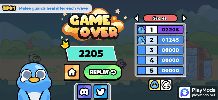 Waddle Wars: Roguelike Defense<span>(no ads)</span> screenshot image 4_Popularmodapk.com