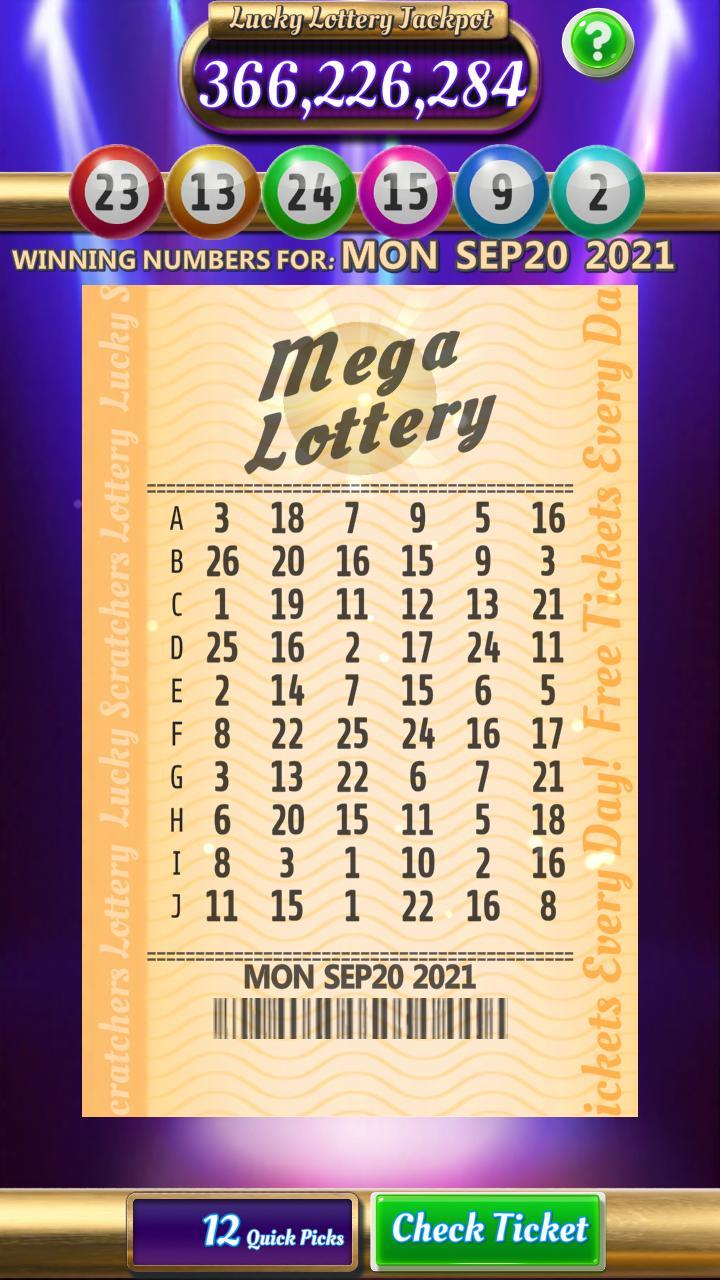 Scratch Off Lottery Casino screenshot image 3_Popularmodapk.com