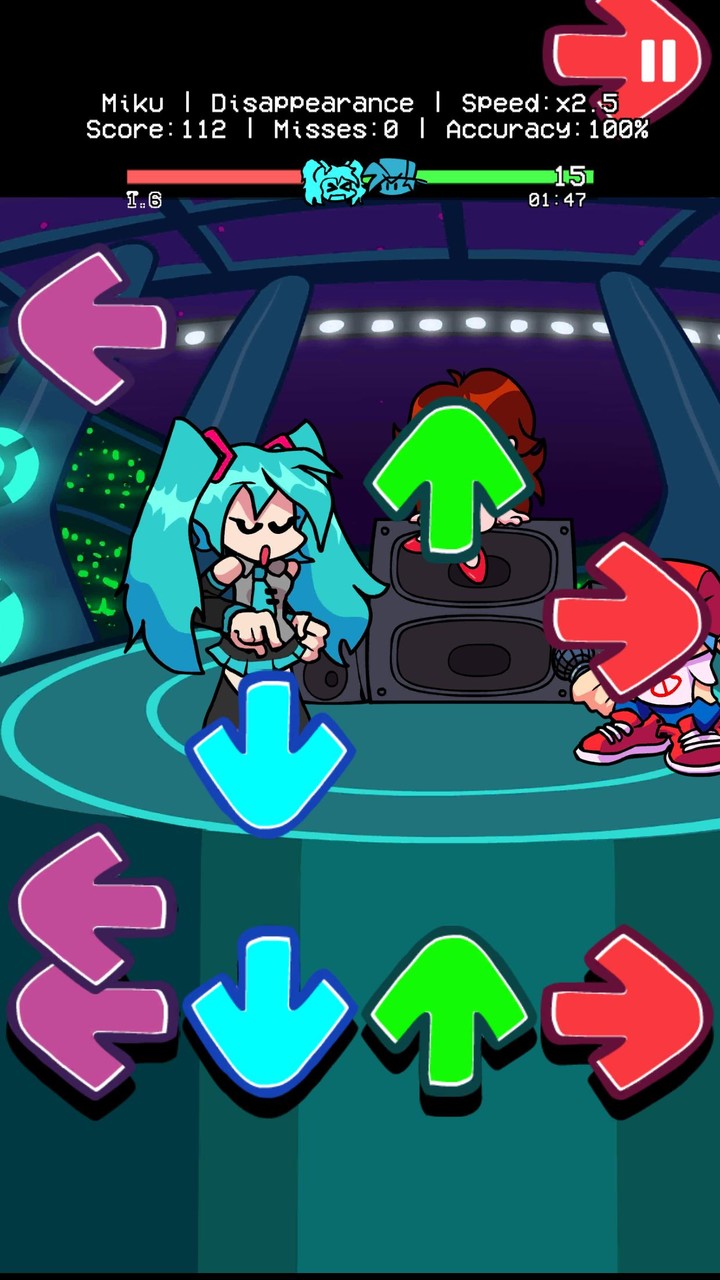 FNF Mod Miku Music Show screenshot image 2_Popularmodapk.com