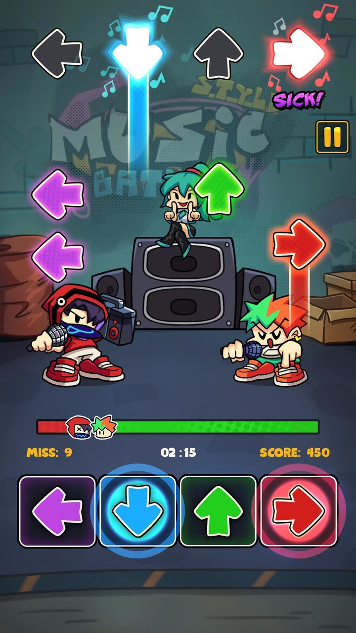 Music Challenge, Funkin Battle screenshot image 2_Popularmodapk.com