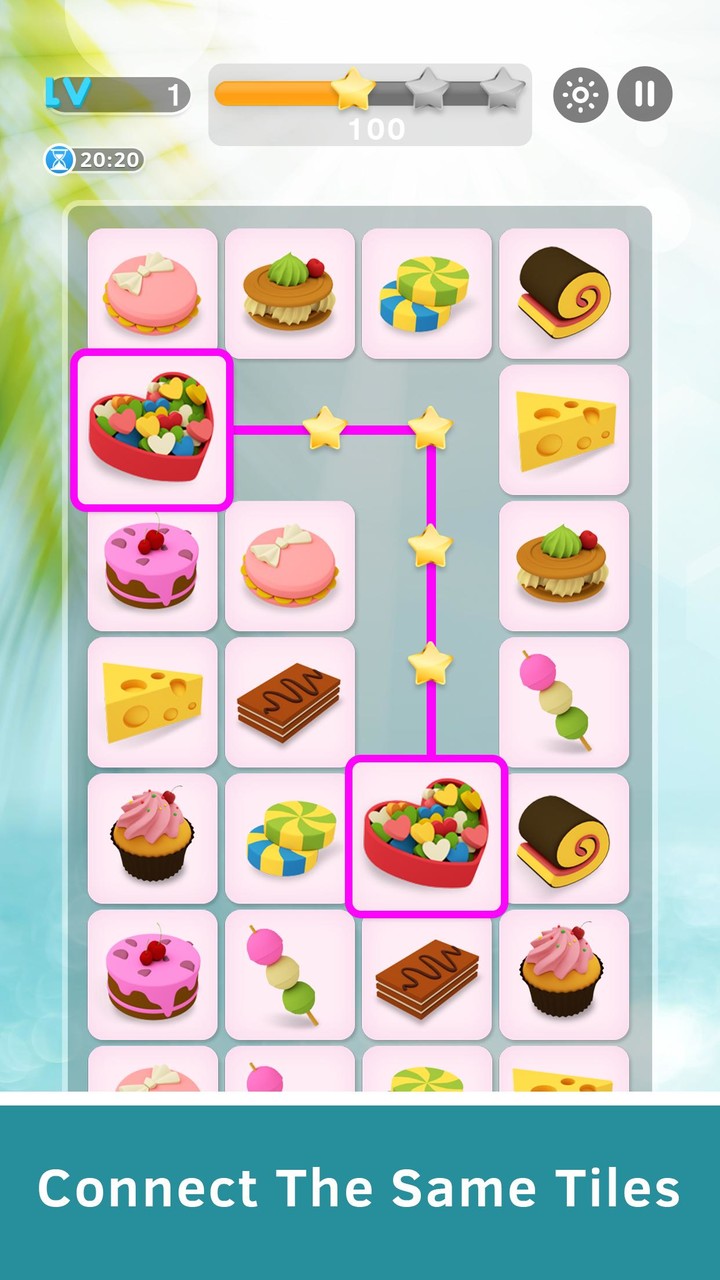 Onet 3D - Classic Link Puzzle screenshot image 1_Popularmodapk.com