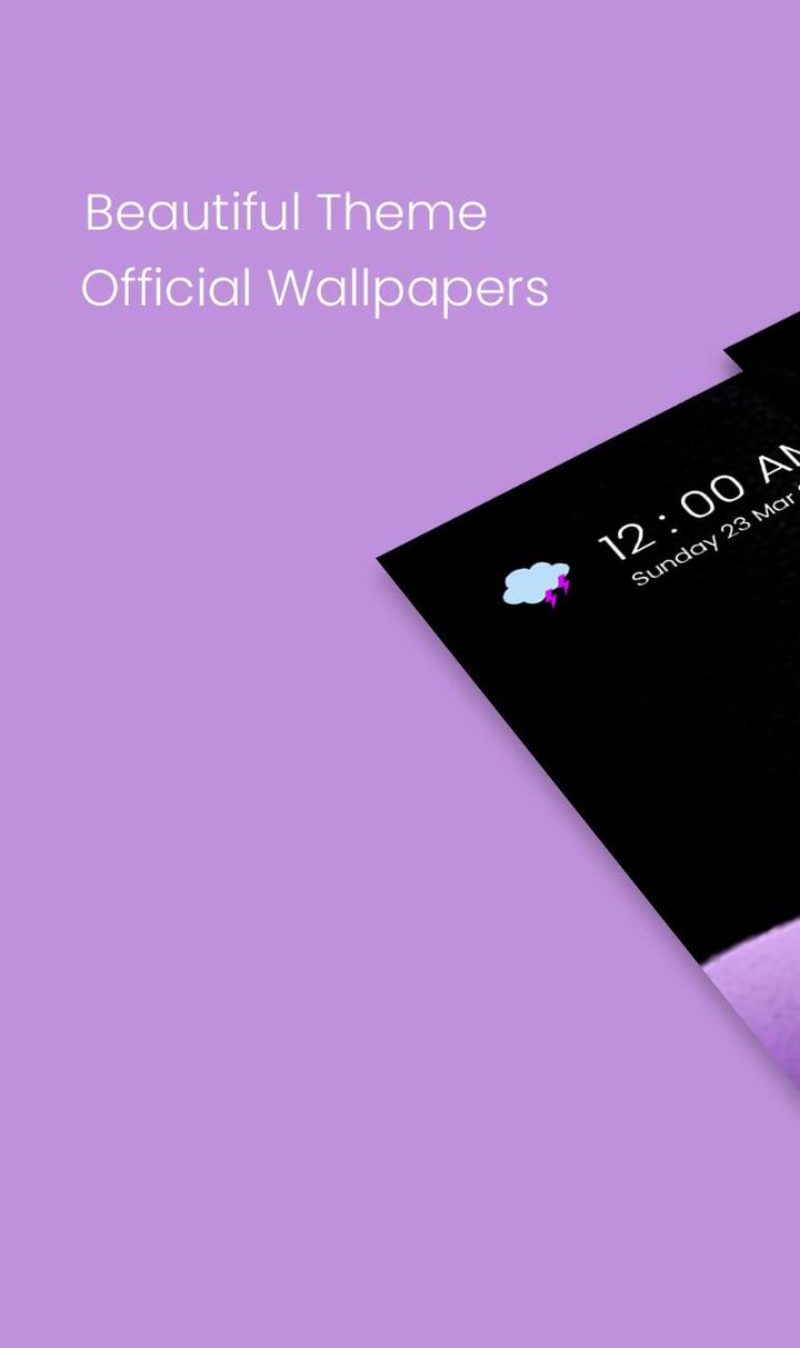 Wallpaper and theme for Galaxy Z Flip 3 screenshot image 3_Popularmodapk.com