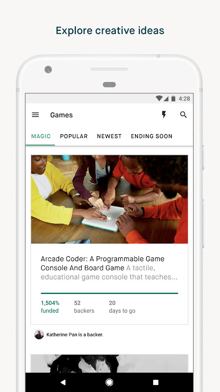 Kickstarter screenshot image 3_Popularmodapk.com