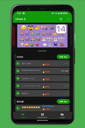 zFont 3 - Emoji & Font Changer screenshot image 3_Popularmodapk.com