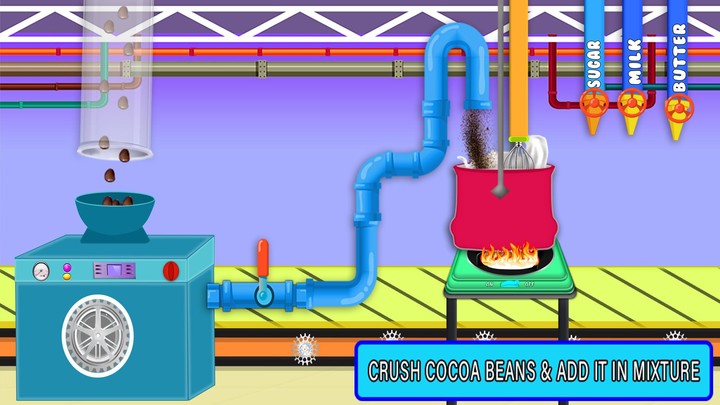 Desert DIY - Chocolate Factory screenshot image 1_Popularmodapk.com