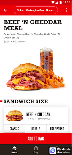 Arby's Fast Food Sandwiches screenshot image 3_Popularmodapk.com