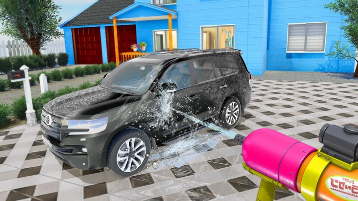 Car Wash Power Gun Simulator screenshot image 5_Popularmodapk.com