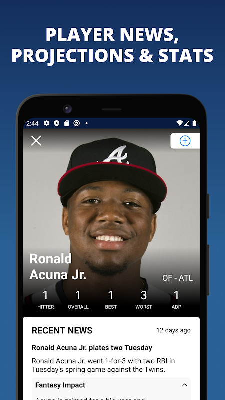 Fantasy Baseball Draft Wizard screenshot image 12_Popularmodapk.com