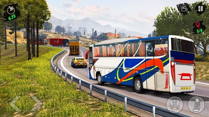 Bus Driving Coach Bus Games 3d screenshot image 2_Popularmodapk.com