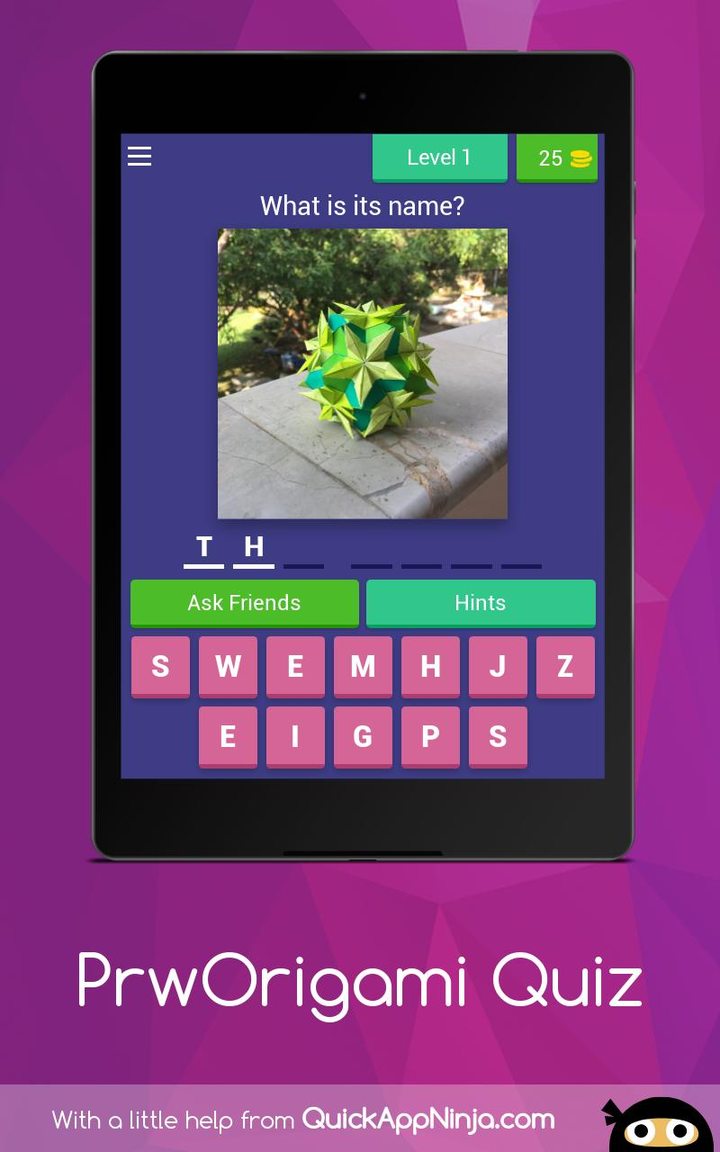 PrwOrigami Quiz -  Kusudama Co screenshot image 5_Popularmodapk.com