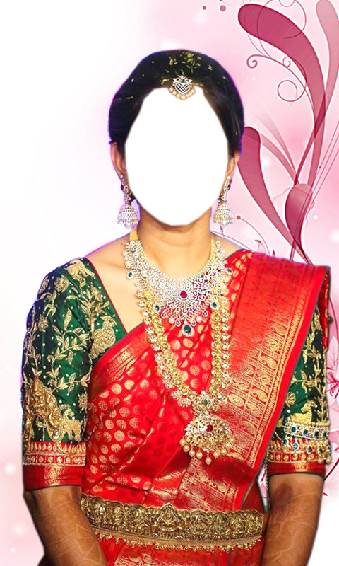 Women Bridal Saree PhotoEditor screenshot image 1_Popularmodapk.com