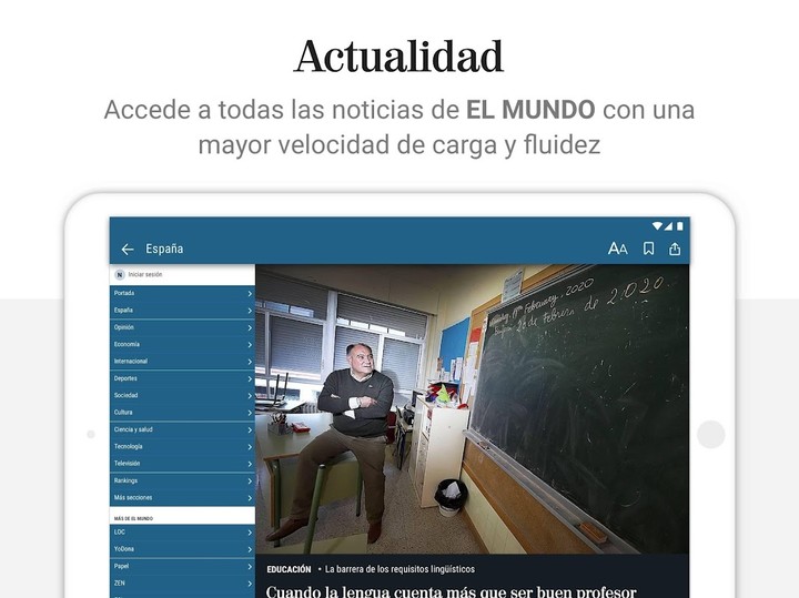 El Mundo - Diario líder online screenshot image 5_Popularmodapk.com