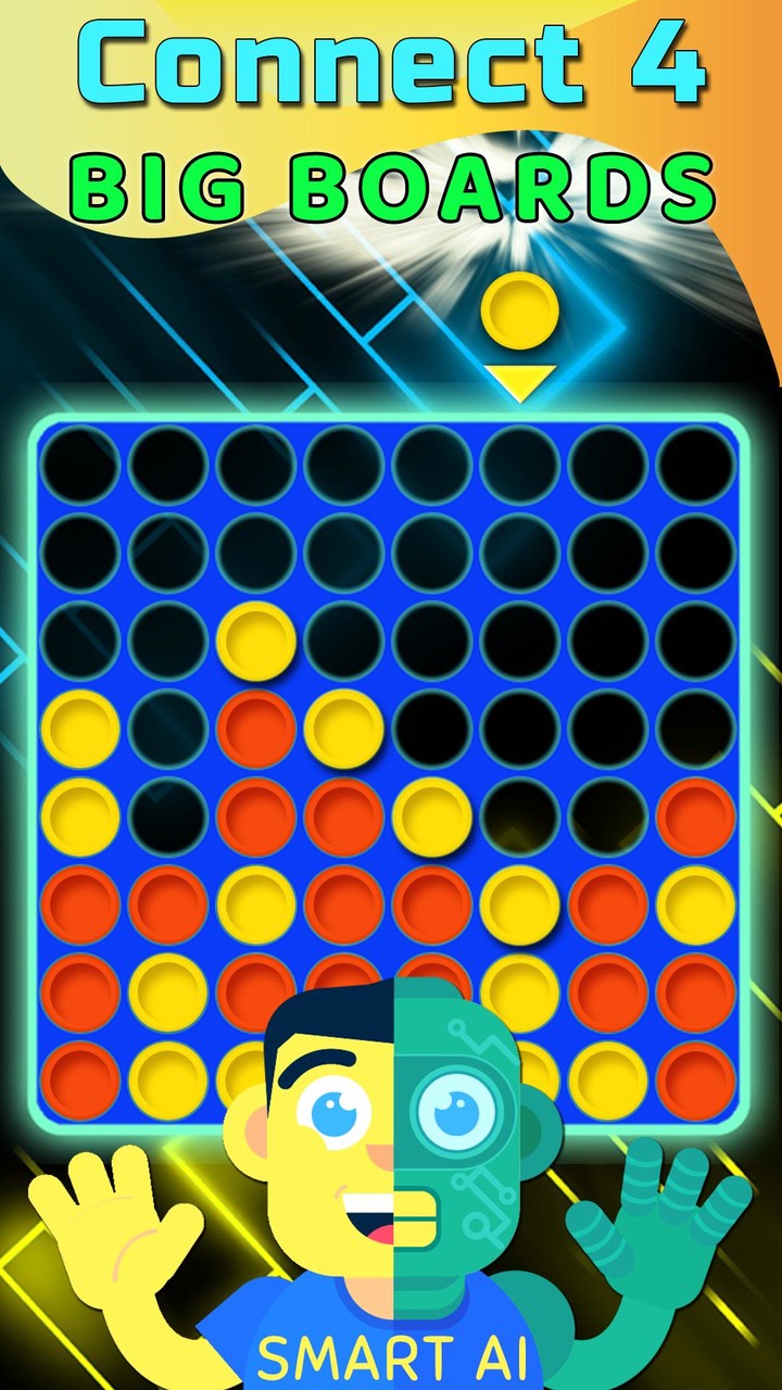 4 in a Row Online Connect Four screenshot image 2_Popularmodapk.com