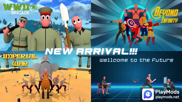 Very Tactical Ragdoll Battle<span>(No Ads)</span> screenshot image 3_Popularmodapk.com