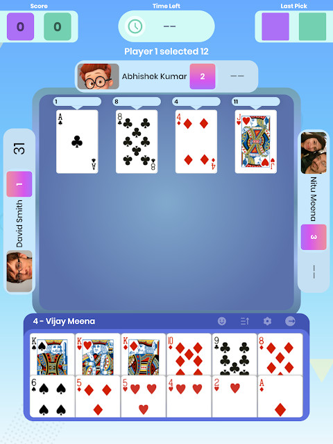 Seep - Sweep Cards Game screenshot image 11_Popularmodapk.com