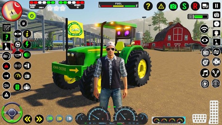 Tractor Driving 3D Games screenshot image 1_Popularmodapk.com