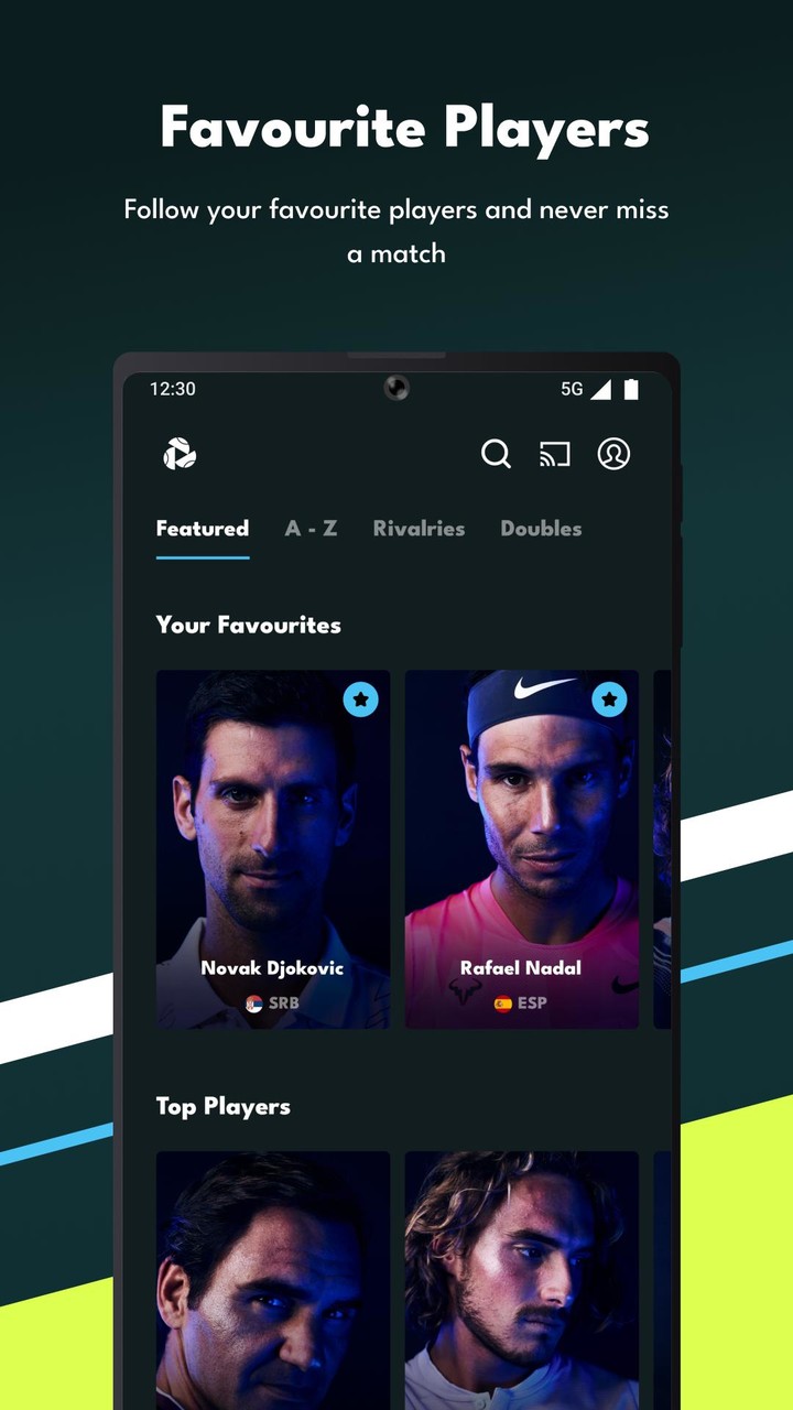 Tennis TV - Live Streaming screenshot image 5_Popularmodapk.com