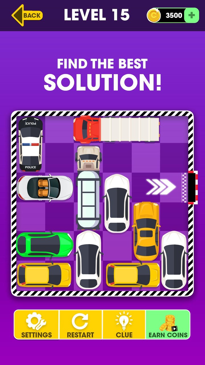 Mega Escape Car Parking Puzzle screenshot image 5_Popularmodapk.com