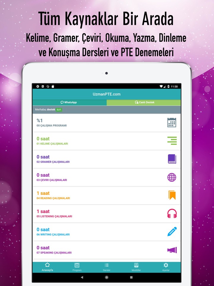 PTE Academic Hazırlık (UzmanPTE.com) screenshot image 7_Popularmodapk.com