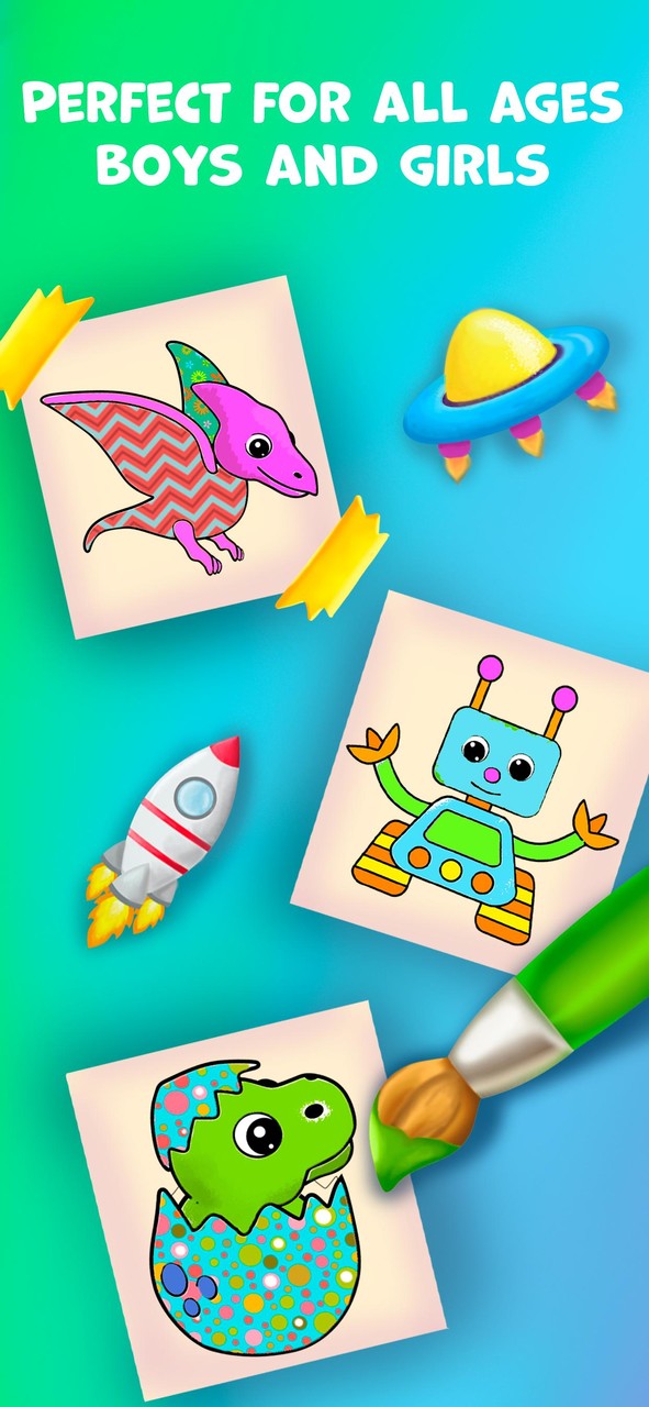 Baby coloring book for kids 2+ screenshot image 2_Popularmodapk.com