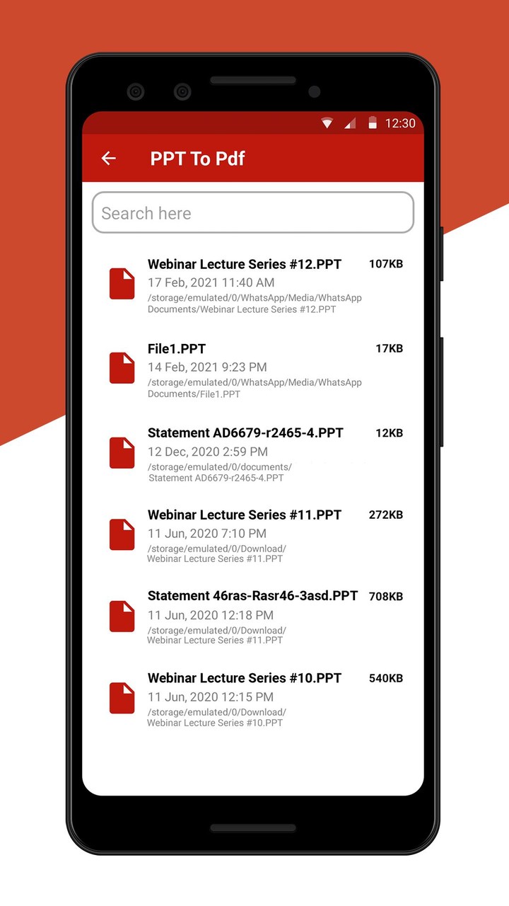 PPT to PDF Converter screenshot image 3_Popularmodapk.com