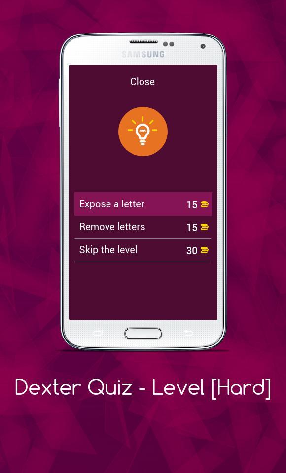 Dexter Quiz - Level [Hard] screenshot image 5_Popularmodapk.com
