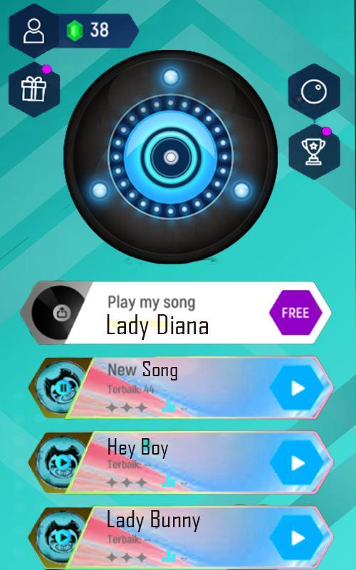 Lady Diana Tiles Hop screenshot image 2_Popularmodapk.com