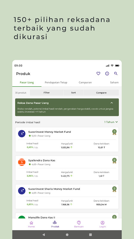 Bareksa - Super App Investasi screenshot image 2_Popularmodapk.com