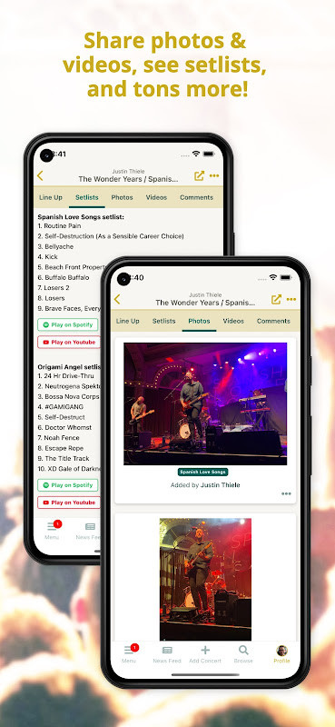 Concert Archives screenshot image 8_Popularmodapk.com