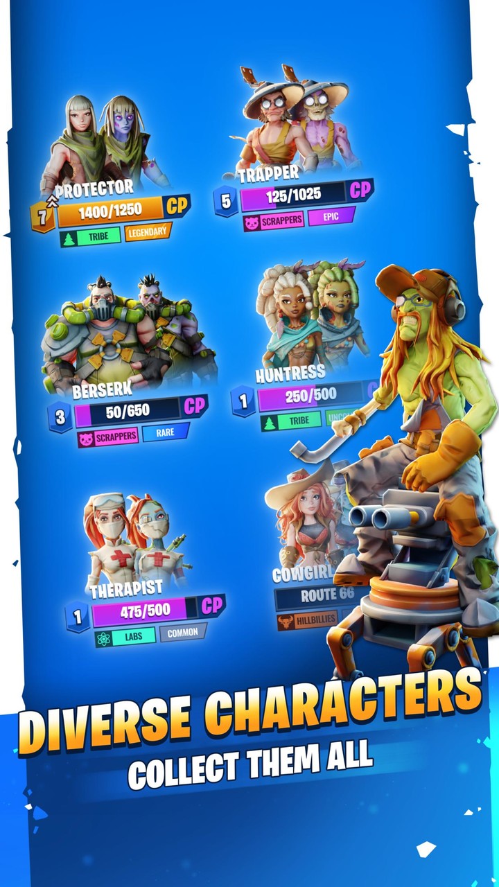 Merge Punk: Tower Defense TD screenshot image 9_Popularmodapk.com