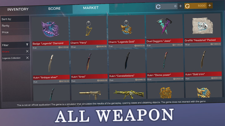 Case Simulator for Standoff 2<span>(No Ads)</span> screenshot image 5_Popularmodapk.com