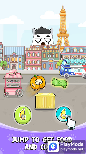 Banana Cat Run: World Travel<span>(Unlimited Money)</span> screenshot image 4_Popularmodapk.com
