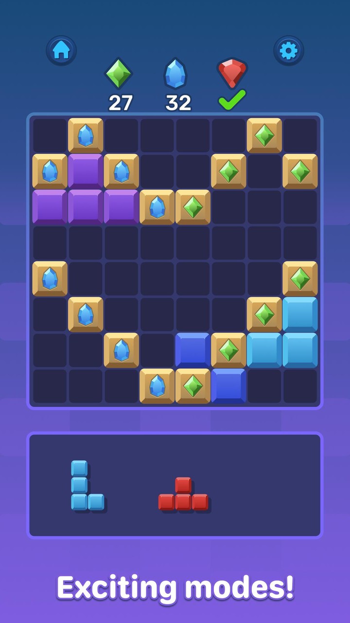 Boom Blocks Classic Puzzle screenshot image 5_Popularmodapk.com