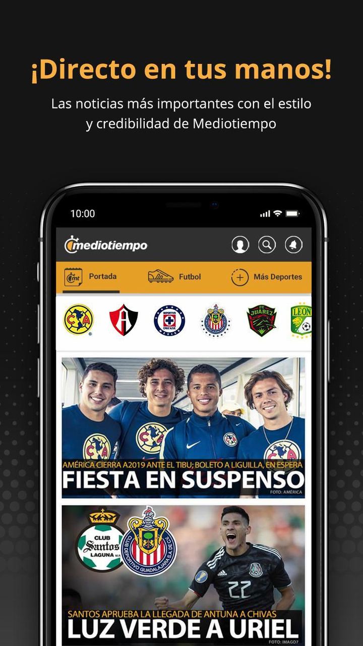 Mediotiempo screenshot image 1_Popularmodapk.com