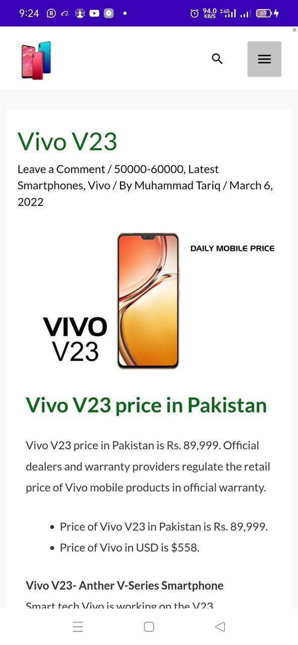 Daily Mobile Price screenshot image 3_Popularmodapk.com