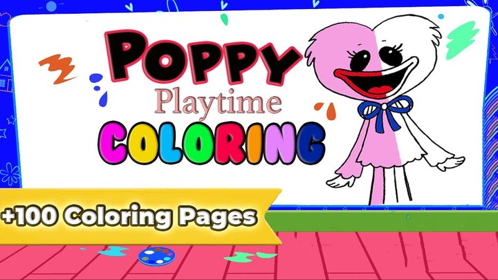 Poppy Coloring Pages Playtime screenshot image 14_Popularmodapk.com