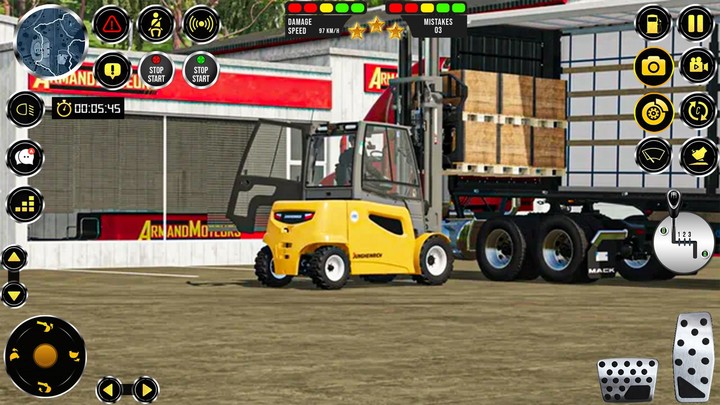 Jcb Forklifter Simulator Game screenshot image 3_Popularmodapk.com