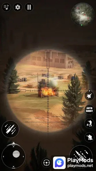 Sniper War Attack 3D Gun Games<span>(Unlimited Money)</span> screenshot image 5_Popularmodapk.com