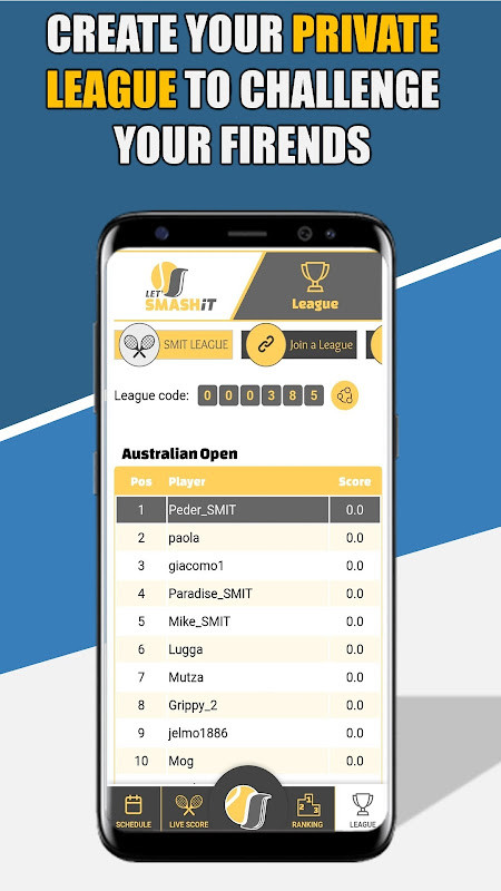 Smash It - Fantasy Tennis screenshot image 5_Popularmodapk.com