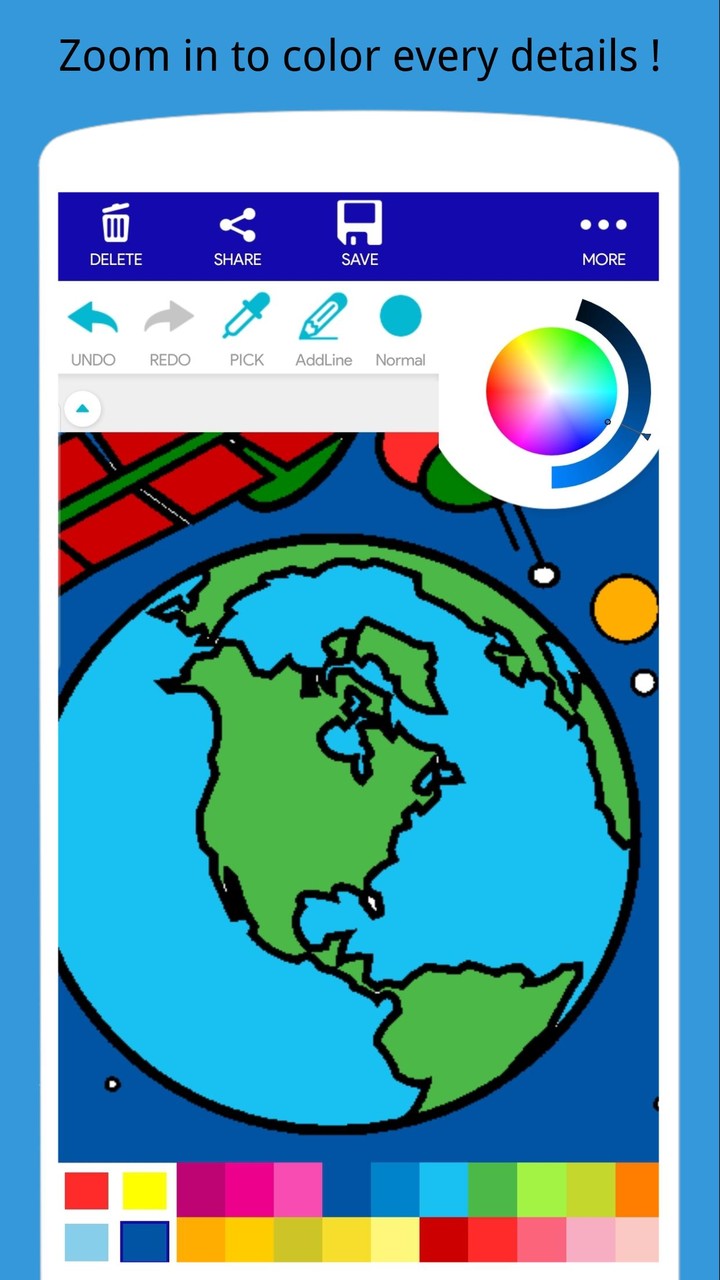 Planet & Space Coloring Book screenshot image 12_Popularmodapk.com