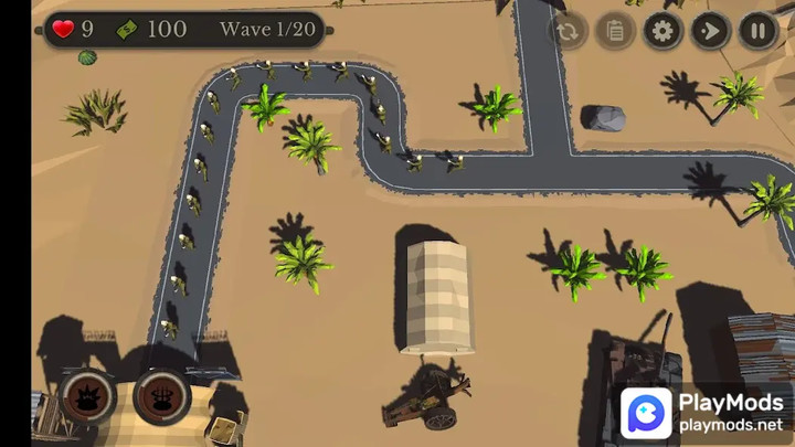 War Strategy 3D: Tower Defense<span>(Unlimited Currency)</span> screenshot image 3_Popularmodapk.com