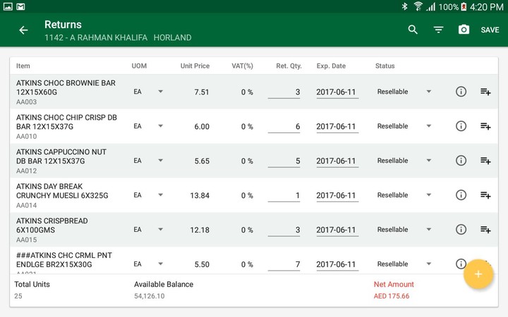 SalesWorx - FSA screenshot image 6_Popularmodapk.com