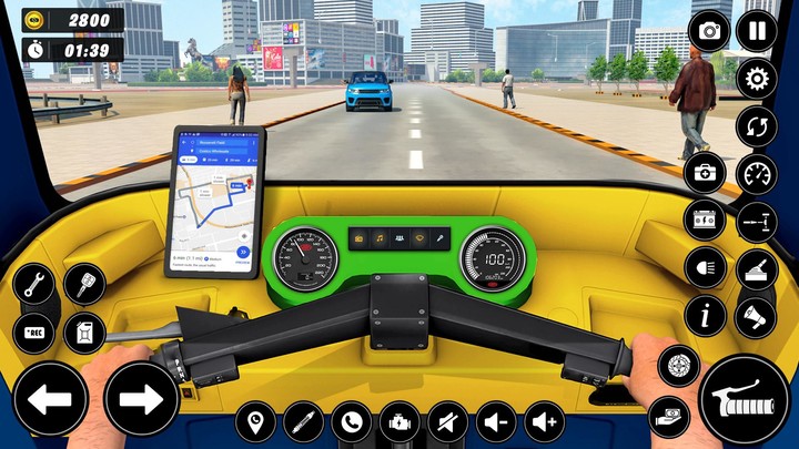 Auto Tuk Tuk Rickshaw Game screenshot image 3_Popularmodapk.com