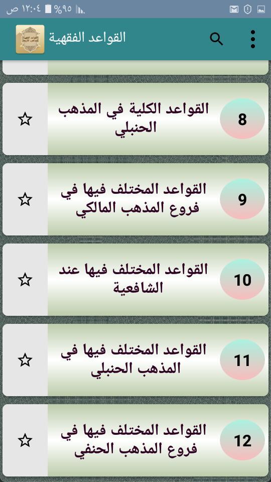 القواعد الفقهية وتطبيقاتها في المذاهب الأربعة screenshot image 3_Popularmodapk.com
