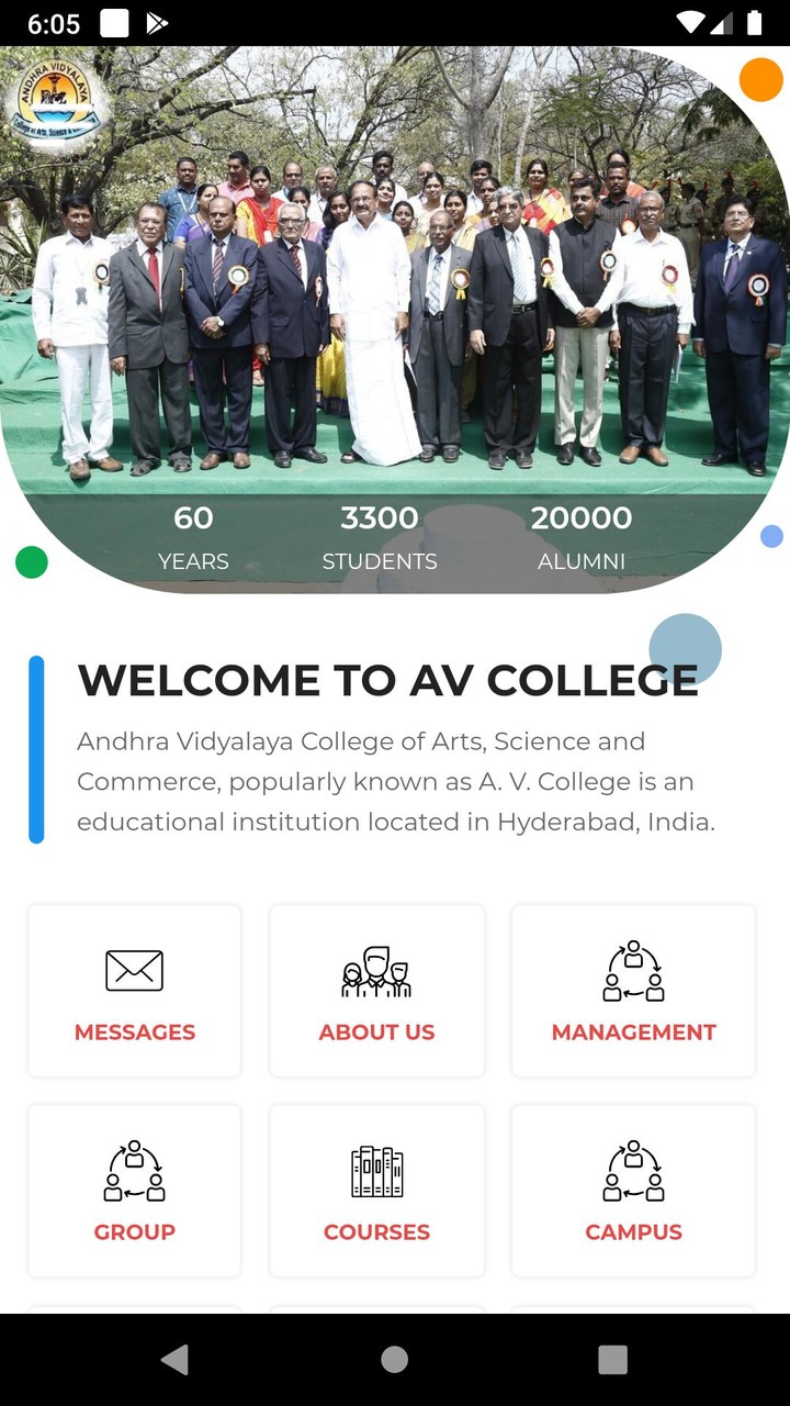 AV College, Hyderabad screenshot image 3_Popularmodapk.com