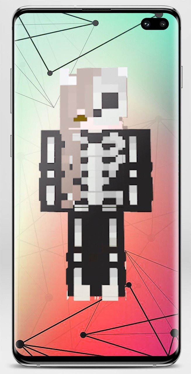 Skeleton Skin for Minecraft screenshot image 9_Popularmodapk.com