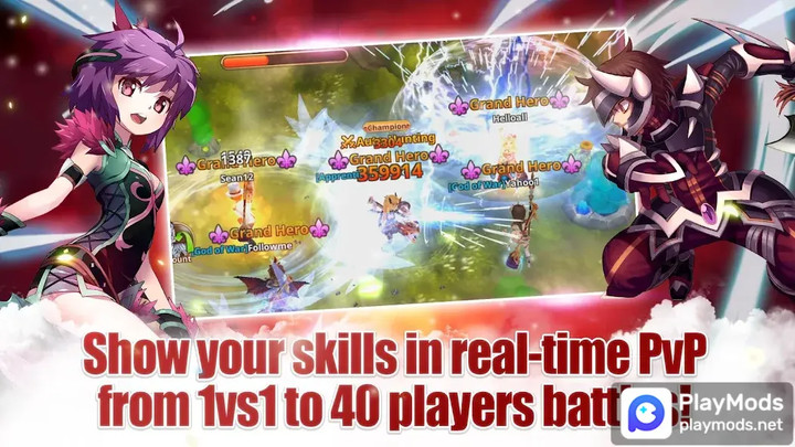 Flyff Legacy - Anime MMORPG<span>(No Ads)</span> screenshot image 4_Popularmodapk.com