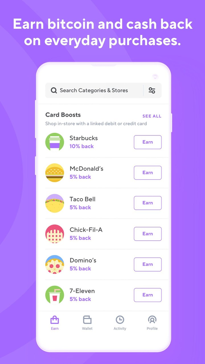 Lolli Earn Bitcoin & Cash Back screenshot image 10_Popularmodapk.com